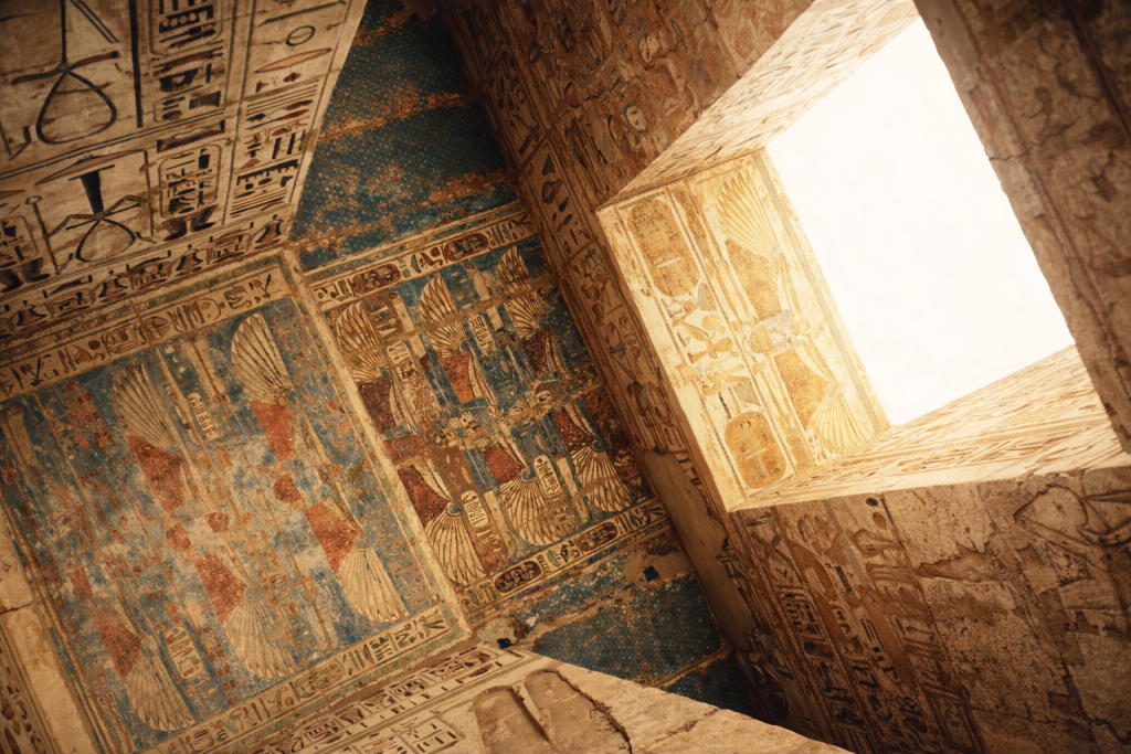 Medinet Habu temple in Luxor West Bank