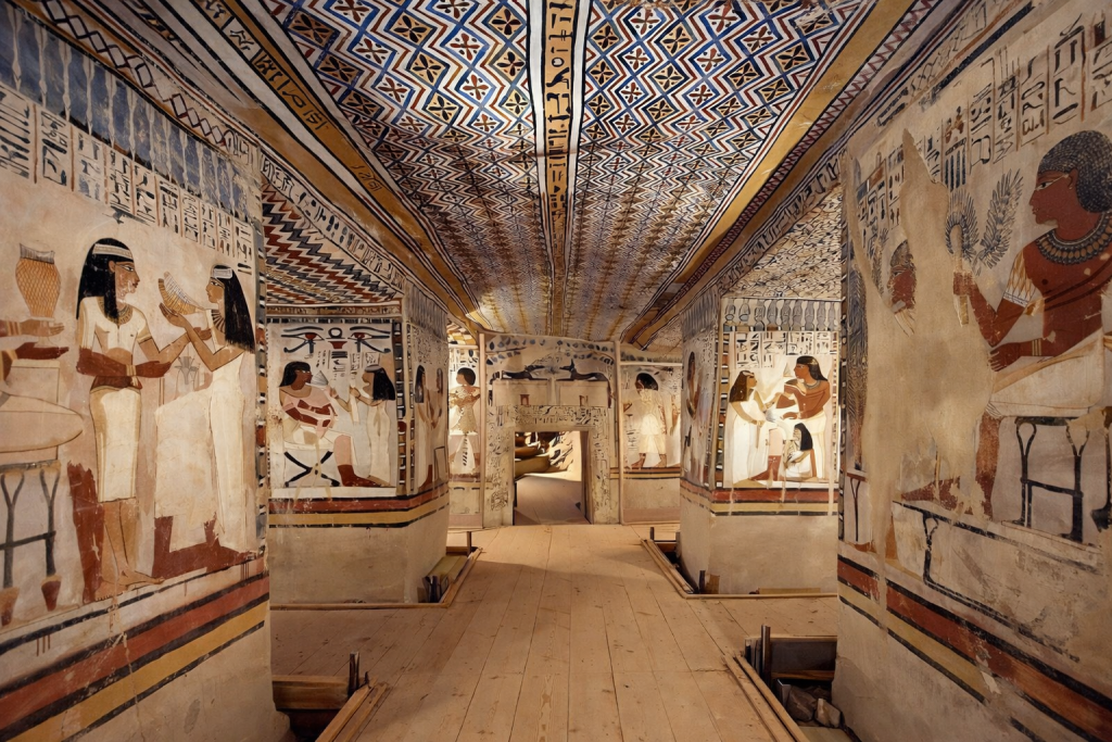 the Tombs of the Nobles in Luxor 