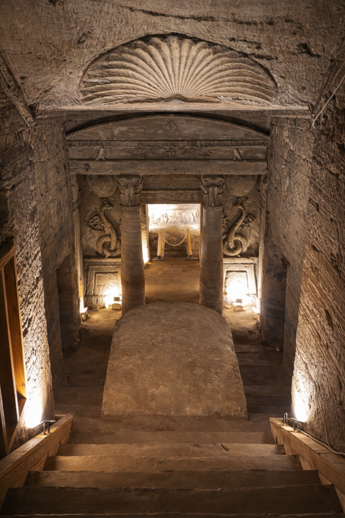 Catacombs of Kom El Shoqafa in Alexandria