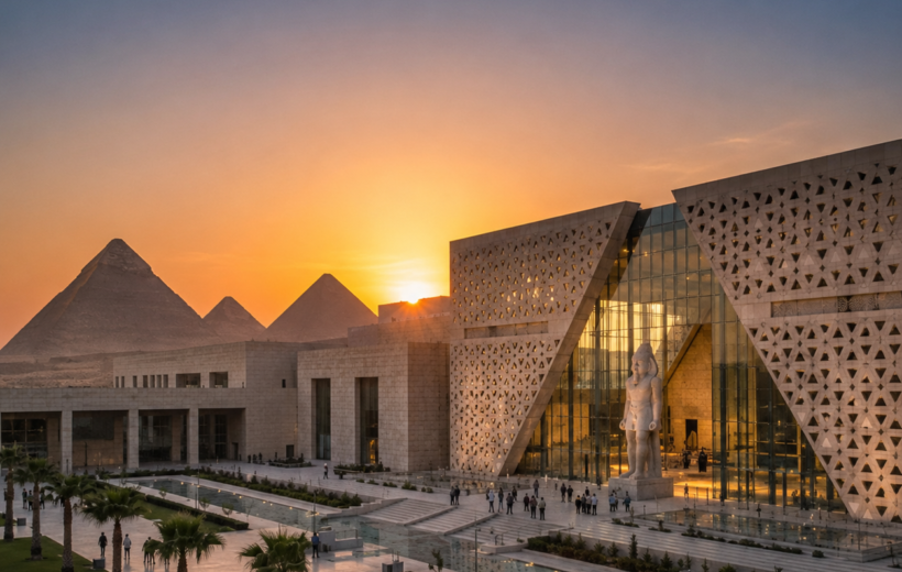 Grand Egyptian Museum and Pyramids